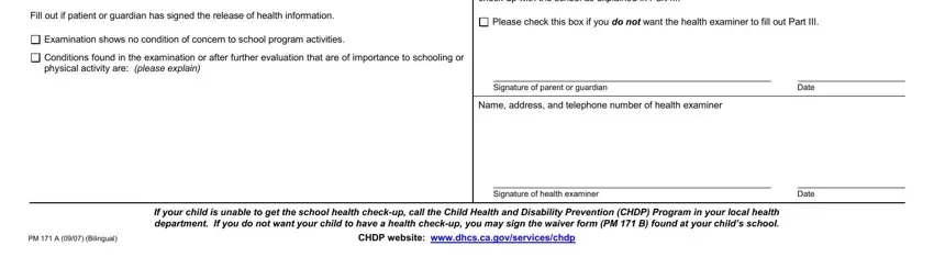 y chdp completion process detailed (step 2)