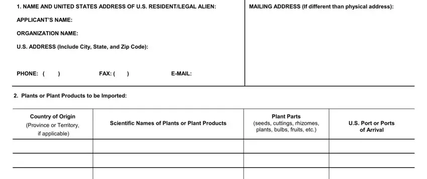 How you can prepare usda ppq 587 application part 1