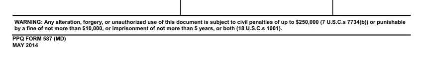 How one can prepare usda ppq 587 application stage 3