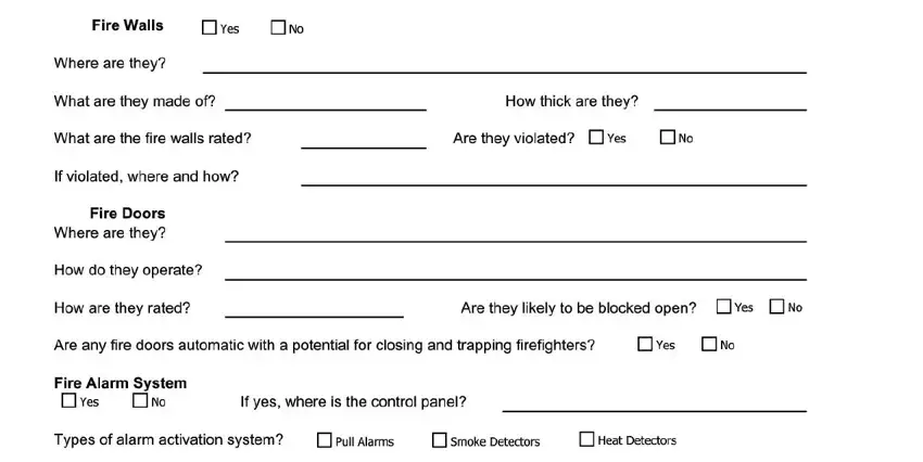 pre incident plan form conclusion process shown (stage 4)
