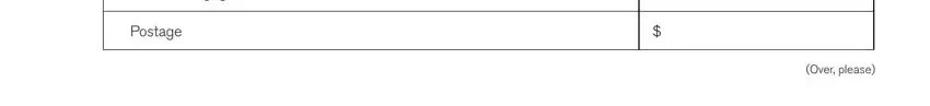 Filling out part 3 of profit and loss statement forms