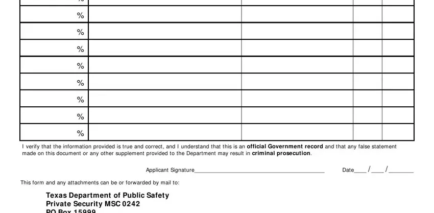 Applicant Signature Date, I verify that the information, and This form and any attachments can in psb 01 application