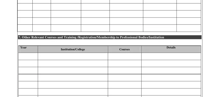 Writing part 4 of how to fill psc 2 form