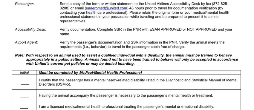 How you can complete animal authorization united form step 1