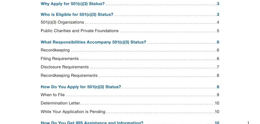 Disclosure Requirements, Filing Requirements, and How Do You Get IRS Assistance and in tax exempt form non profit