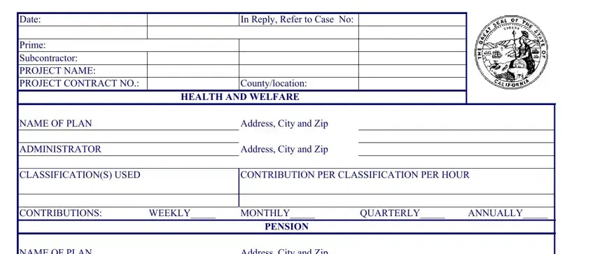 Step # 1 in filling in pw26 form instructions