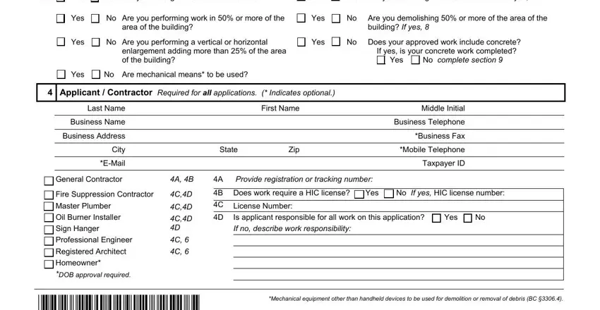 work permit concrete conclusion process shown (portion 2)