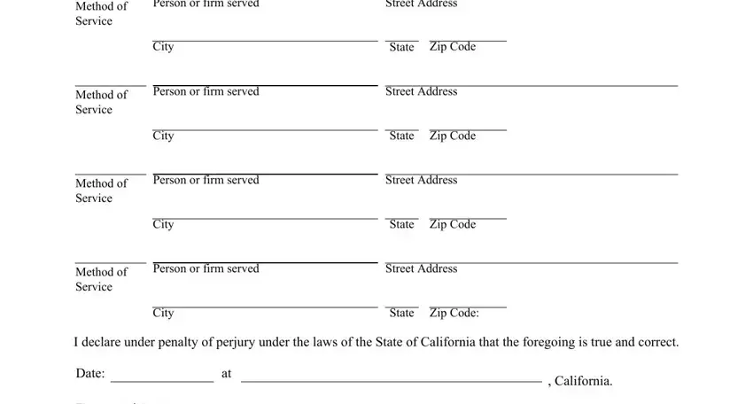 Filling out section 4 of Qme Form 110