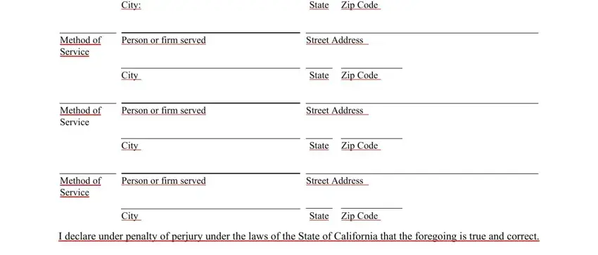 Filling out part 5 of Qme Form 105