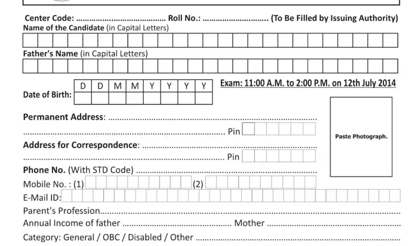 Tips to fill in rahmani mission step 1