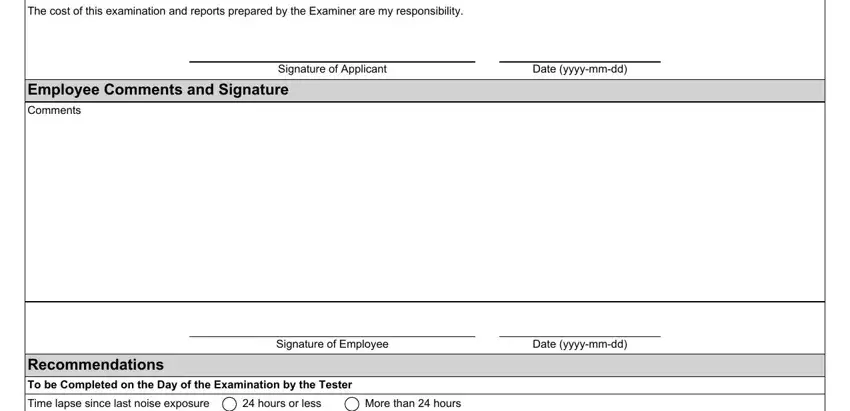 how to uptain a rcmp 6509 hearing test form writing process clarified (stage 4)