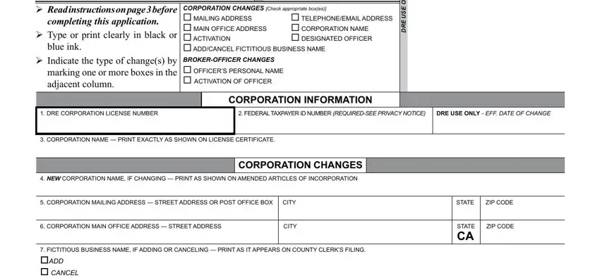Part # 1 for filling out when re 204a get