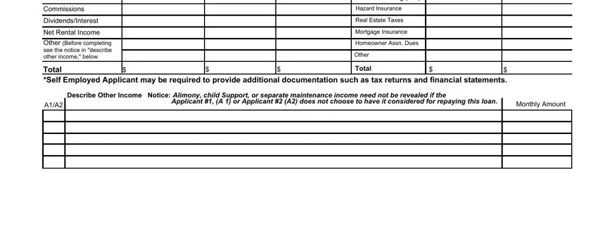 Learn how to complete uniform residential loan application 1003 fillable portion 5