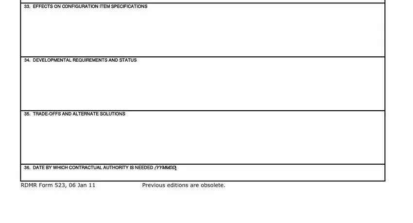 The best ways to fill out ECP part 5