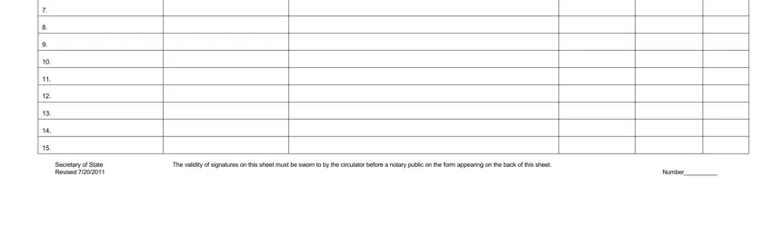 Secretary of State The validity of, Secretary of State The validity of, and Secretary of State The validity of inside printable editable petitions