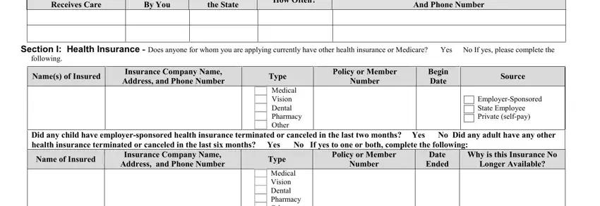 Stage number 5 for filling out Renewal Form Husky