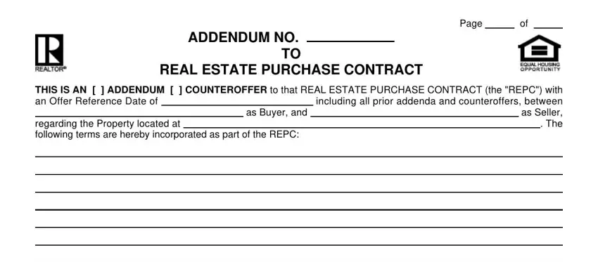 Filling out segment 1 of utah estate purchase