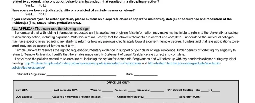 Step no. 3 in completing request enroll