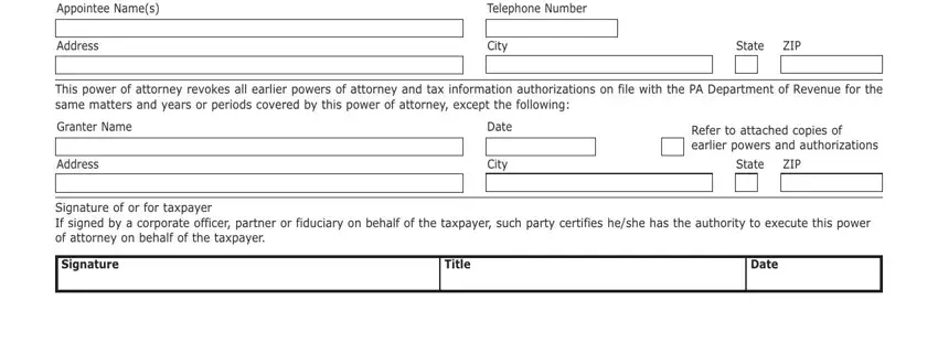 Stage number 2 for filling in Rev 677 Le Form