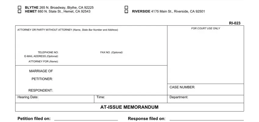 Ri 023 Form completion process clarified (stage 1)