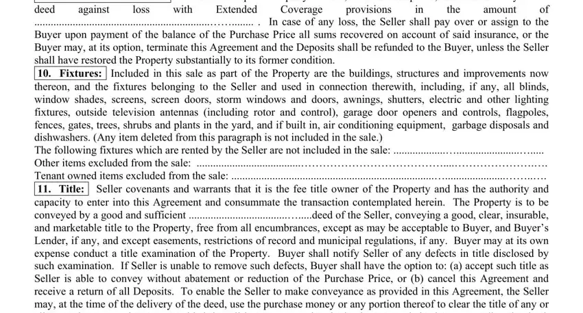Stage # 3 of filling in rhode island association of realtors forms