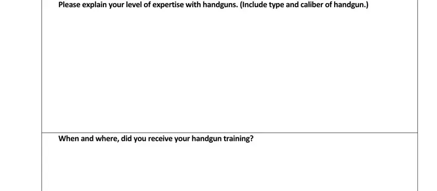 Simple tips to fill in riverside county sheriff ccw online step 3