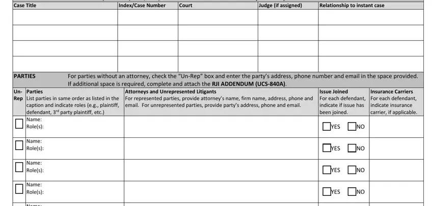 Best ways to fill in request for judicial intervention ny part 4