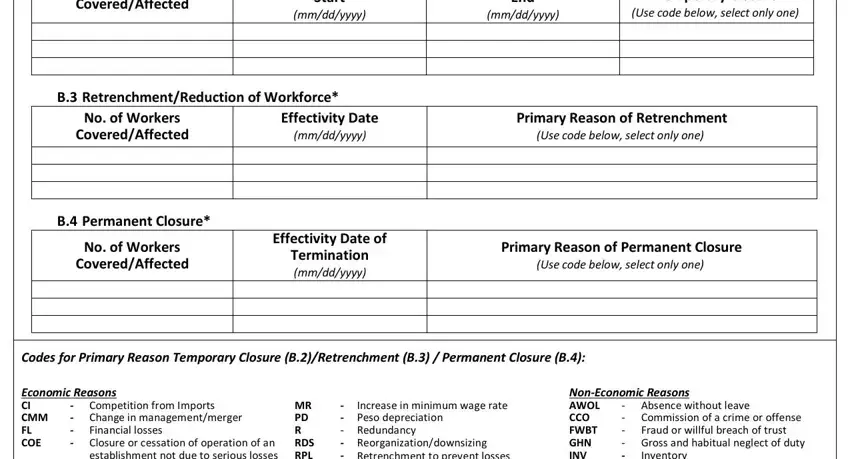 A way to complete dole rks form 5 stage 4