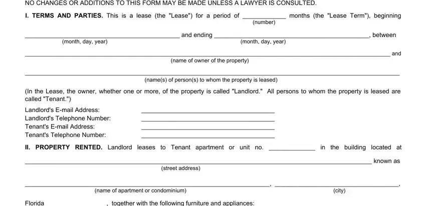 Guidelines on how to complete rlaucc 1x form part 3