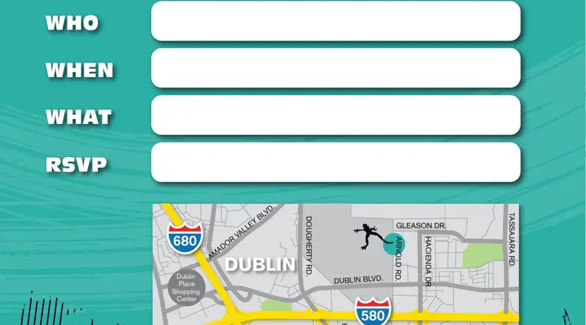Step # 1 of filling in dublin 94 568