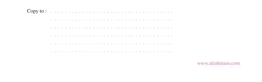 Filling out section 5 in rtc form kerala