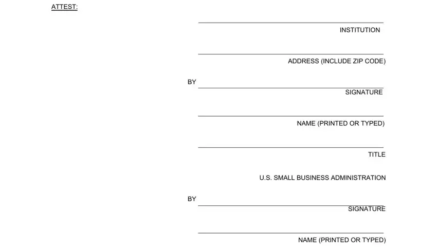 Simple tips to fill in sba form 750 loan guaranty agreement part 2