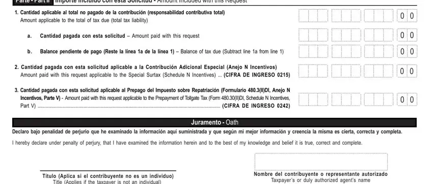 Guidelines on how to prepare form as 2644 in english part 2