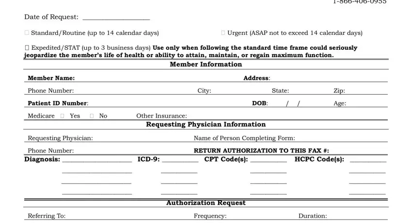 How to complete scan health plan prior authorization step 1