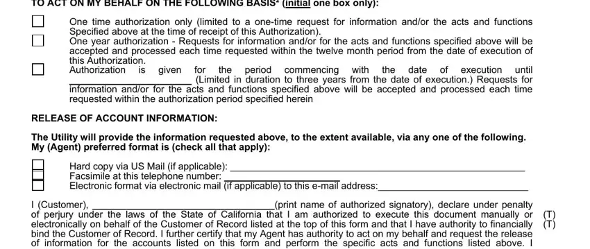 form customer information act writing process shown (step 4)