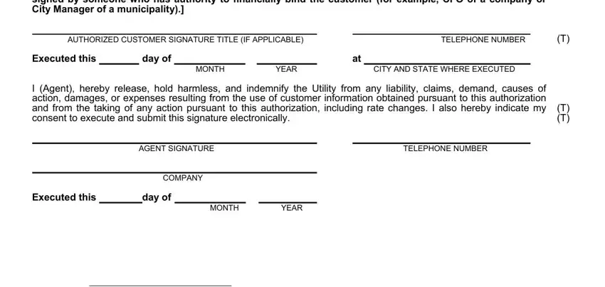 Writing segment 5 of form customer information act