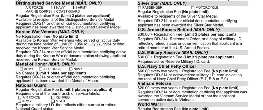 Guidelines on how to fill in mv 37 step 4