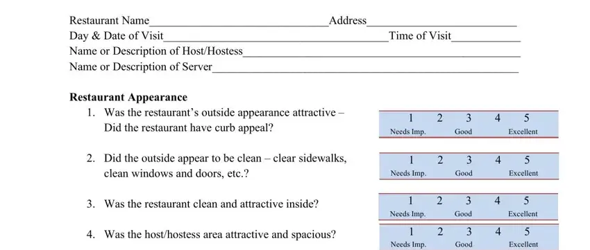 mystery shopper report template conclusion process detailed (stage 1)