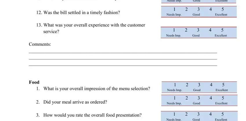 The right way to fill in mystery shopper report template stage 5