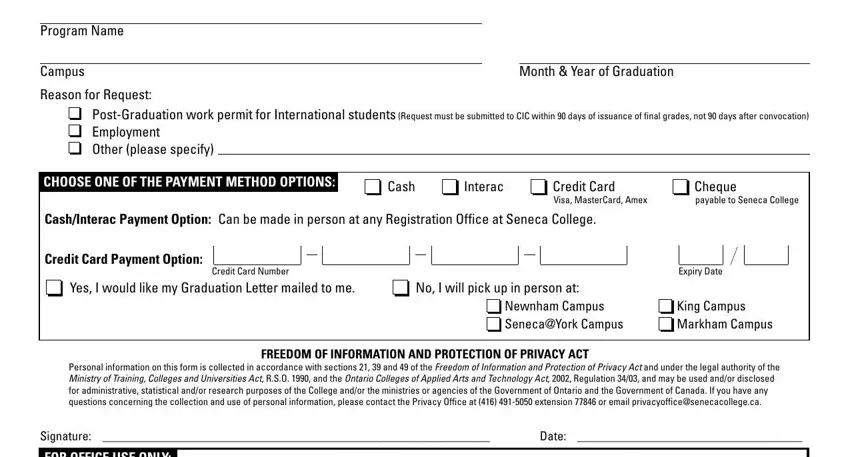 Learn how to fill in Markham step 2