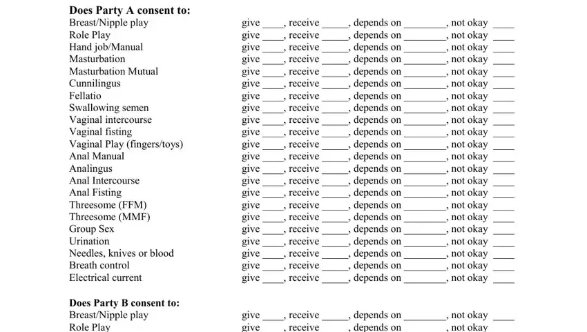 Part number 3 for filling in 50 shades of grey contract word doc