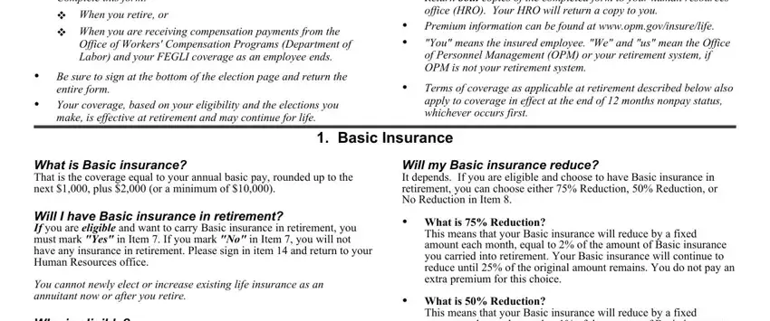 Tips on how to fill in opm form sf 2818 step 1