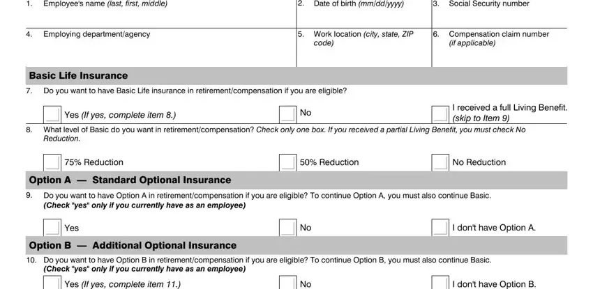 opm form sf 2818 completion process outlined (step 4)