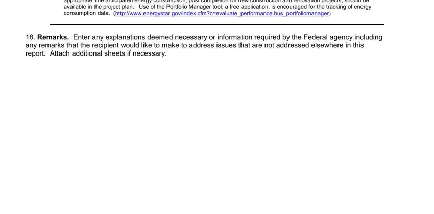 Filling out part 1 in how to sf429