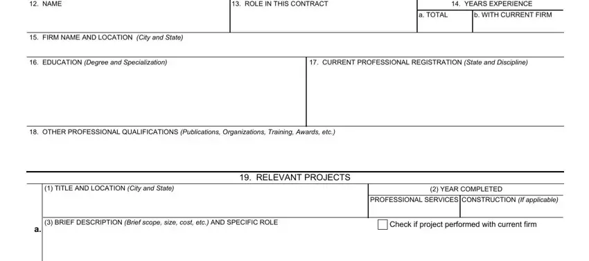 Learn how to fill out sf330 sf form step 4