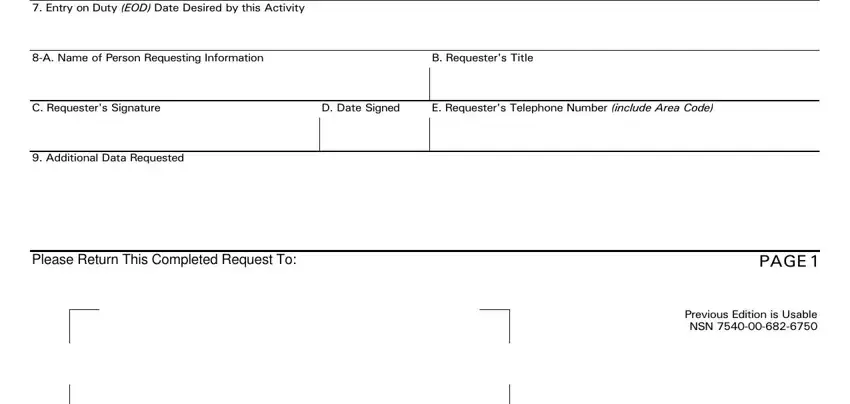 sf75 form completion process clarified (part 2)