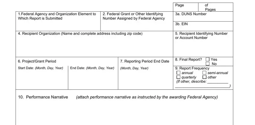 Completing part 1 in agency ppr official
