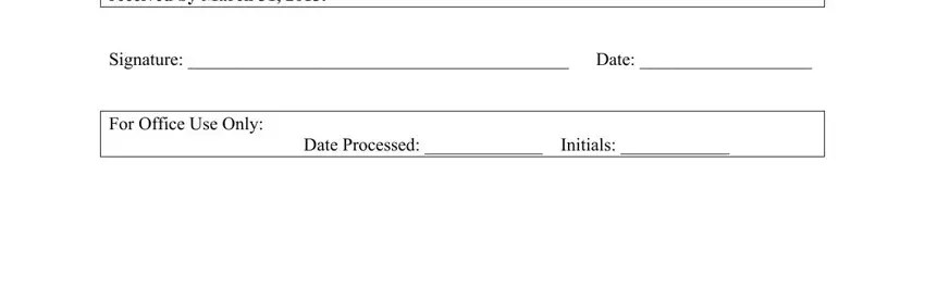 sick leave form sample writing process explained (step 2)