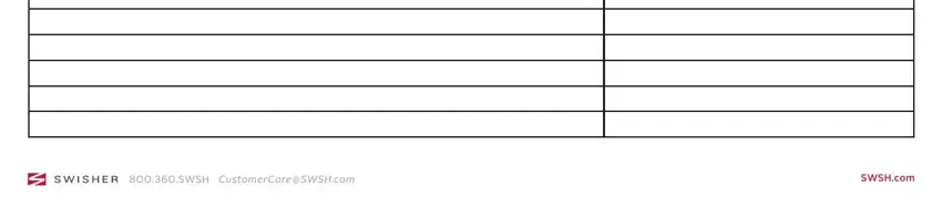 SWSH CustomerCareSWSHcom, SWSHcom, and SWSHcom inside msds sign off sheet