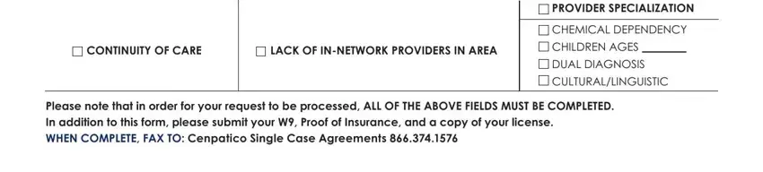 Best ways to fill out single case agreement template stage 2